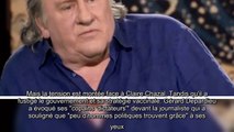 Gérard Depardieu - son échange tendu avec Claire Chazal sur Vladimir Poutine