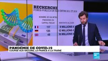 Vaccin anti-Covid-19 : course aux vaccins, la France à la traine