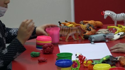Özel eğitim merkezi, çocukların hayata tutunmasına destek oluyor