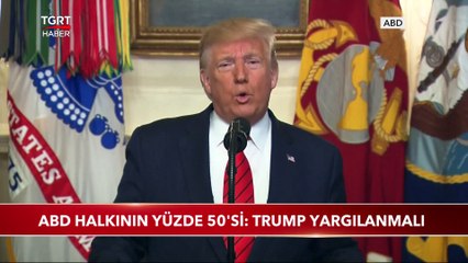ABD Halkının Yüzde 50'si: Trump Yargılanmalı