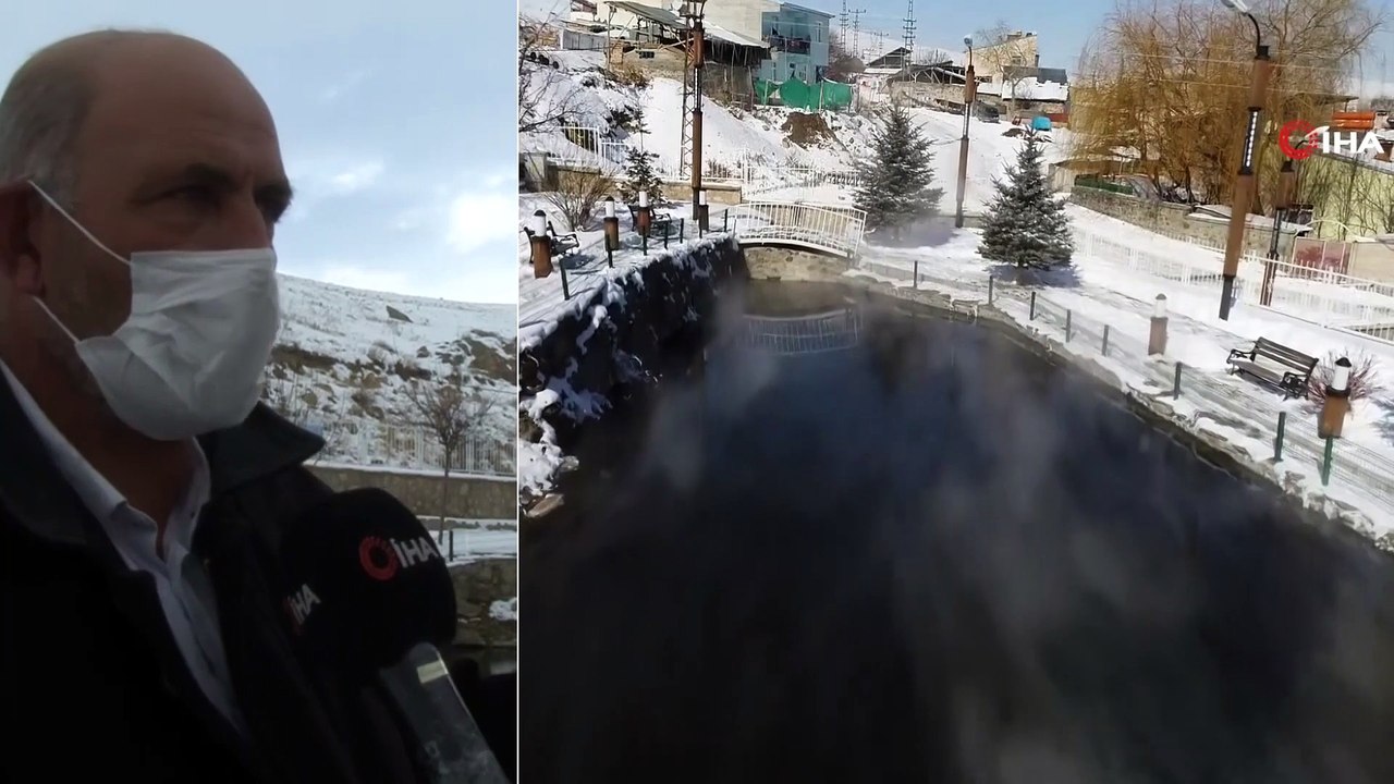 Eksi 40 Derece Havada Bile Donmayan Balıklı Göl Görenleri Şaşkına Çeviriyor