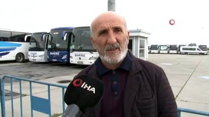 Karantinanın sona ereceği Wuhan'da havaalanı dezenfekte ediliyor
