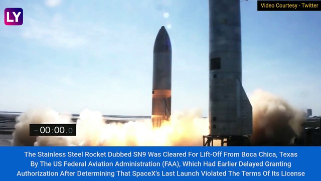 Elon Mask’s SpaceX Starship Prototype Rocket Explodes On Landing After Test Launch