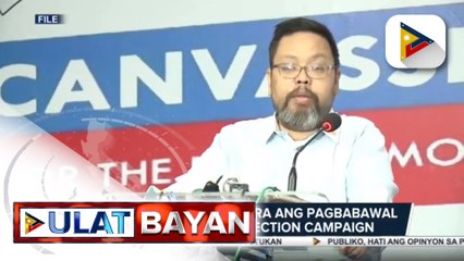 #UlatBayan | COMELEC, kinokonsidera ang pagbabawal ng face-to-face election campaign