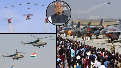 Aero India Show : బెంగళూరు ఎయిర్ షోలో సందడి చేస్తున్న యుద్ధ విమానాలు…ఈసారి ప్రత్యేకతేంటంటే..?