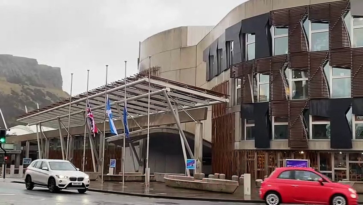 Flags at half mast for Captain Sir Tom Moore