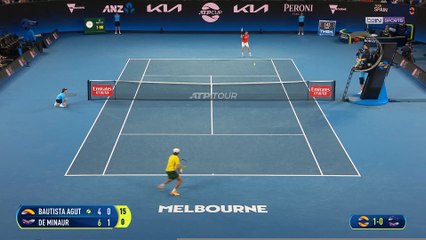ATP Cup : Le point monstrueux entre De Minaur et Bautista Agut
