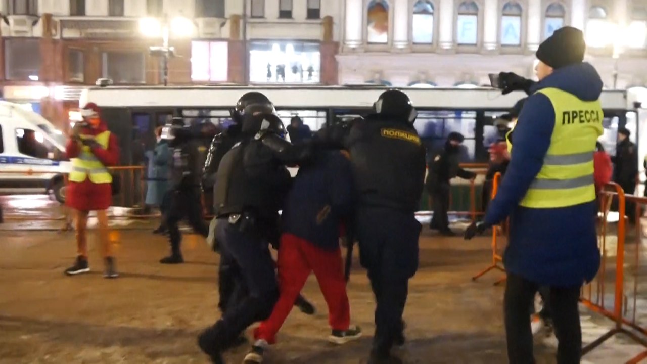 Mehrere Tausend Festnahmen nach Nawalny-Urteil in Russland