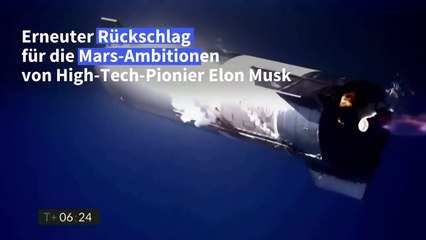 Prototyp von neuer SpaceX-Rakete bei Landung explodiert