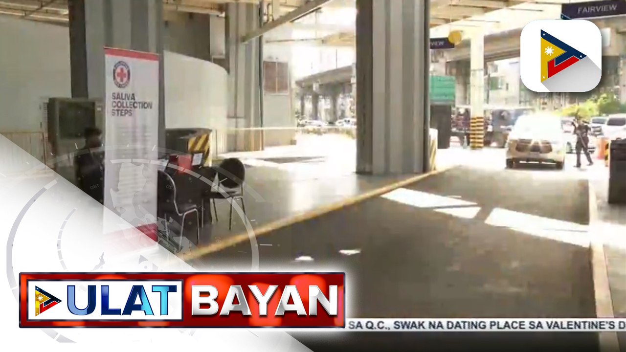 #UlatBayan | Drive-thru saliva testing, binuksa...