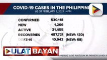 #UlatBayan | Kaso ng COVID-19 sa bansa, mahigit 530,000 na