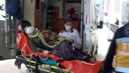 Tartıştığı eşini bıçakladı