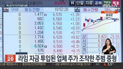 주가조작 주범 징역 12년·벌금 1,800억