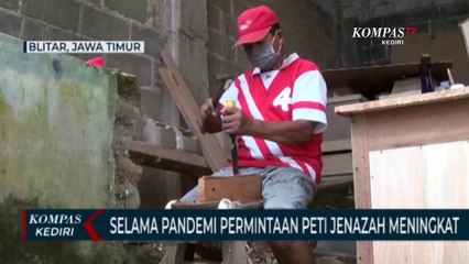 Berkah Pandemi Bagi Pengrajin Peti Jenazah