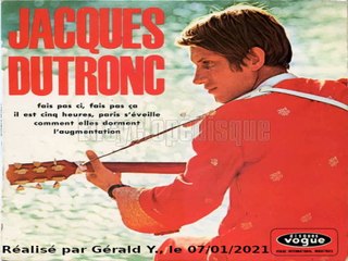 Jacques Dutronc_Fais pas ci, fais pas ça (Clip 1968)