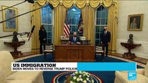 US immigration: Biden moves to reverse Trump policies