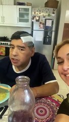 "Hola Luque, estoy abollado": se filtra un video de Diego Maradona días antes de morir, luego de la cirugía