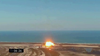 Un fallo de motor hace estallar el cohete Starship de Space X