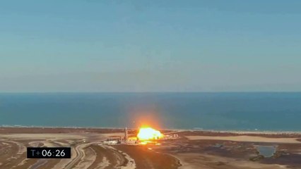 Un fallo de motor hace estallar el cohete Starship de Space X