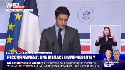 Gabriel Attal: "Le confinement n'est pas une fatalité"