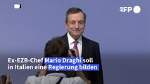 Draghi mit Regierungsbildung in Italien beauftragt