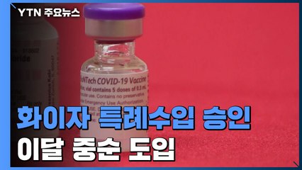 '화이자 6만 명분' 특례수입 승인...국내 첫 접종 백신 될 듯 / YTN