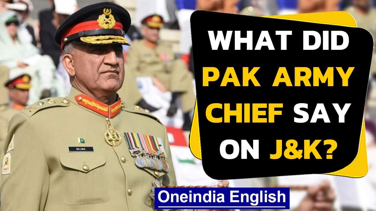 Pakistan Army Chief General Qamar Javed Bajwa c...