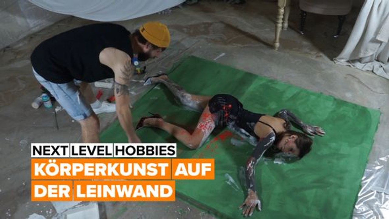 Next level hobby: Bodypaint-Künstler