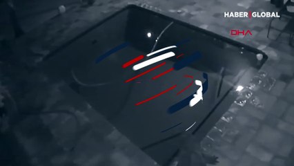 Havuza gittiklerinde gözlerine inanamadılar
