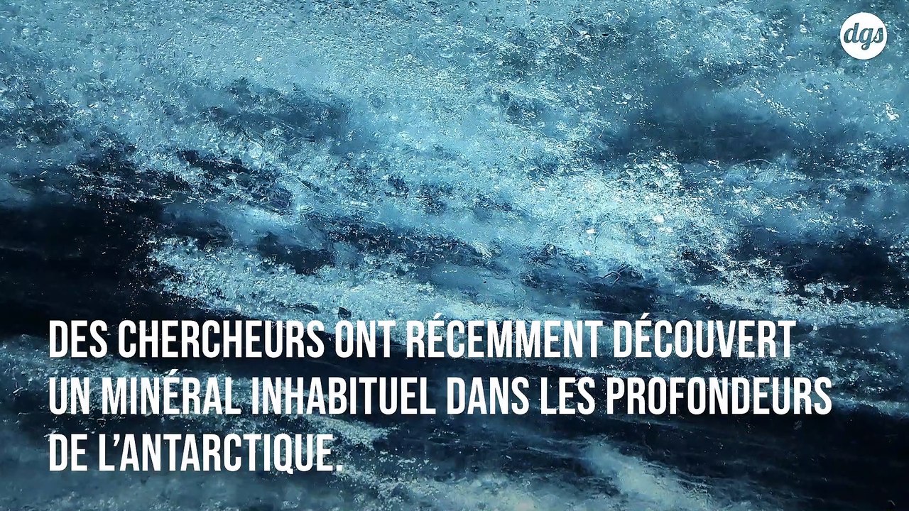 Un minéral abondant sur Mars mais rare sur Terre découvert dans les glaces de l’Antarctique