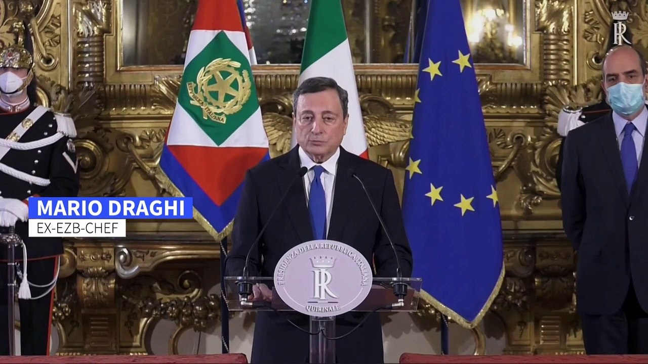 Italien: Ex-EZB-Chef Draghi soll Expertenregierung bilden