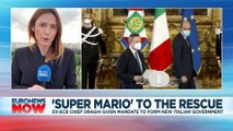 Mario Draghi: Ex-European Central Bank chief accepts president's mandate to form next government