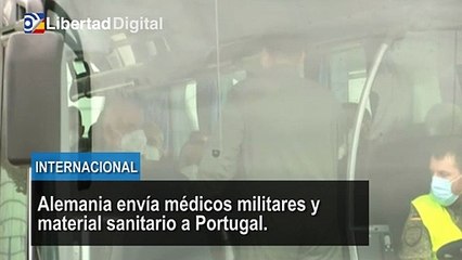 Alemania envía médicos militares y material sanitario a Portugal para hacer frente a la pandemia