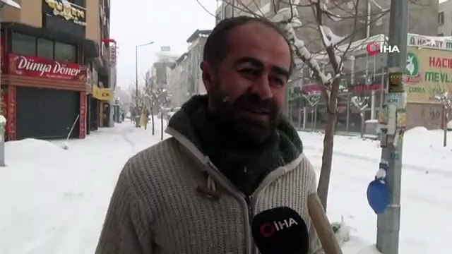 Yurttan kar manzaraları