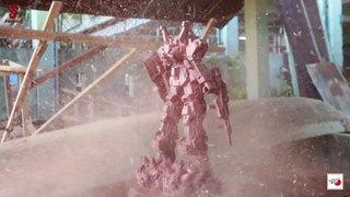 Wood Carving - GUNDAM  How to make a WOODEN ROBOT