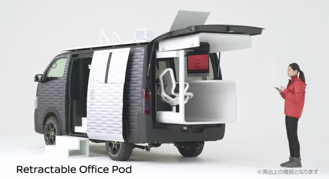 Nissan : Son futur van pour mêler voyages et télétravail