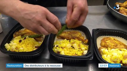 Crise sanitaire : des restaurateurs proposent des plats dans des distributeurs
