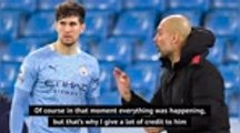 John Stones deserves my respect - Guardiola