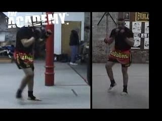 Front kick muay thai cour