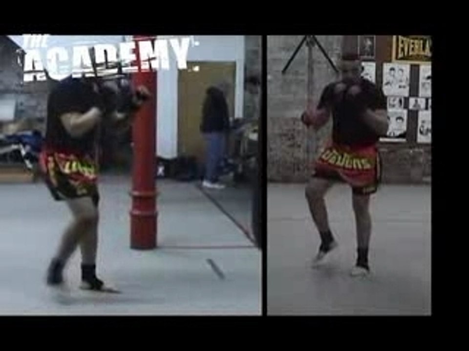Front kick muay thai cour