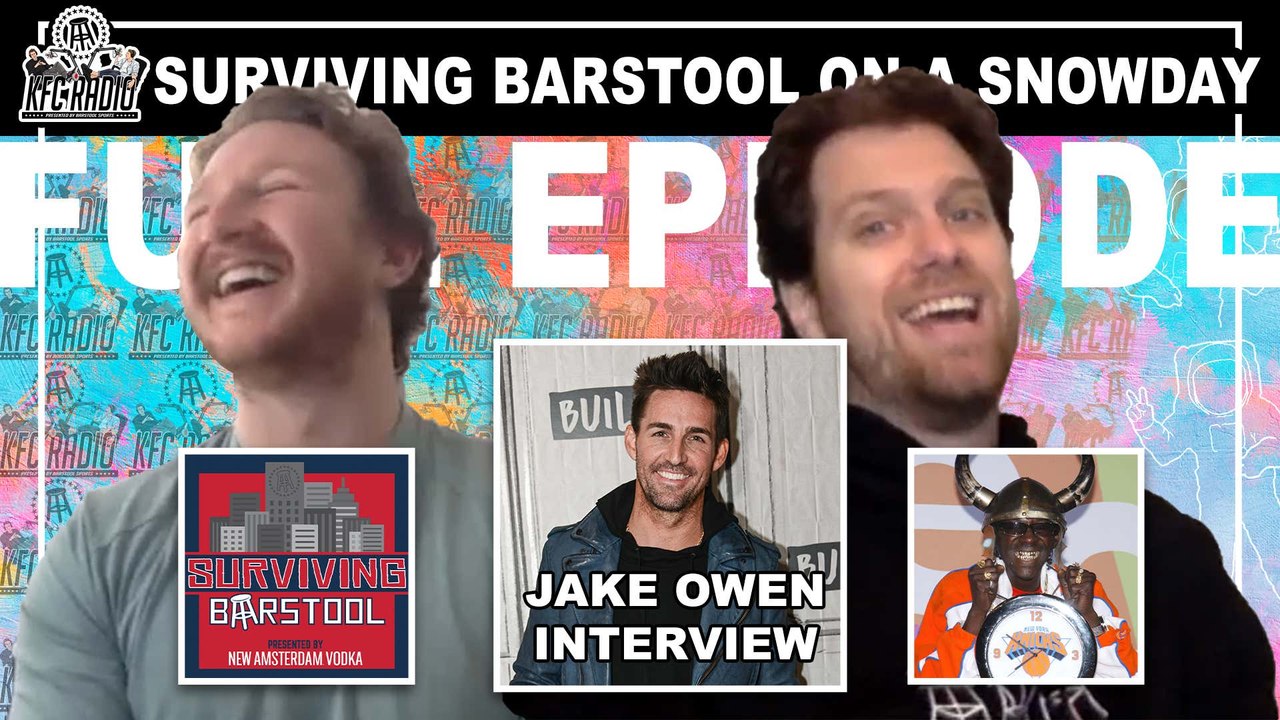 KFC Radio Jake Owen Surviving Barstool on A Snow Day video