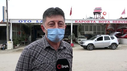 Karadenizli Kaporta Ustası İşlerini Artırmak İçin 'Arabayı Uçurdu'