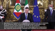 Mattarella encarga a Draghi formar nuevo gobierno en Italia