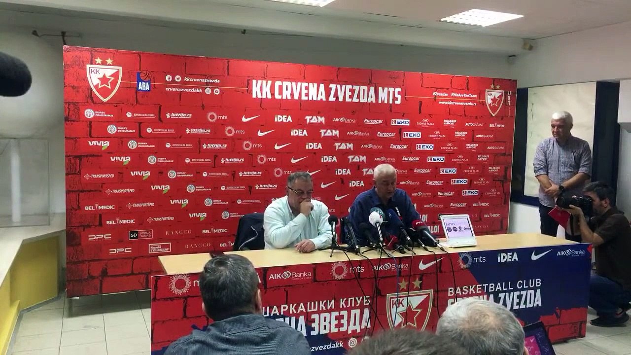 Konferencija KK Crvena zvezda: Nebojša Čović