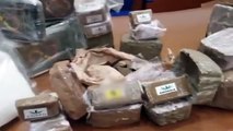 Marano (NA) - Sequestrati 85 chili di droga hashish col logo Chapo (03.02.21)