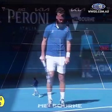 Benoit Paire craque totalement et commet 4 double fautes ! ( vs. Fognigni)