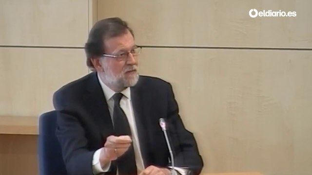 Rajoy : Mis responsabilidades son políticas, no de contabilidad