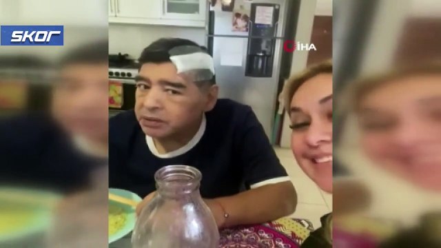 Maradona’nın ölmeden önceki son görüntüleri ortaya çıktı