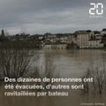 Inondations dans le sud ouest: La ville de La Réole sous les eaux