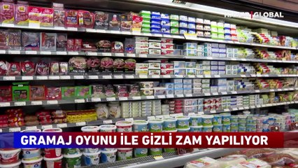 Gramaj oyunu ile gizli zam